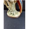 Image 4 : Ceramic Parrot Figurine - 11" Tall