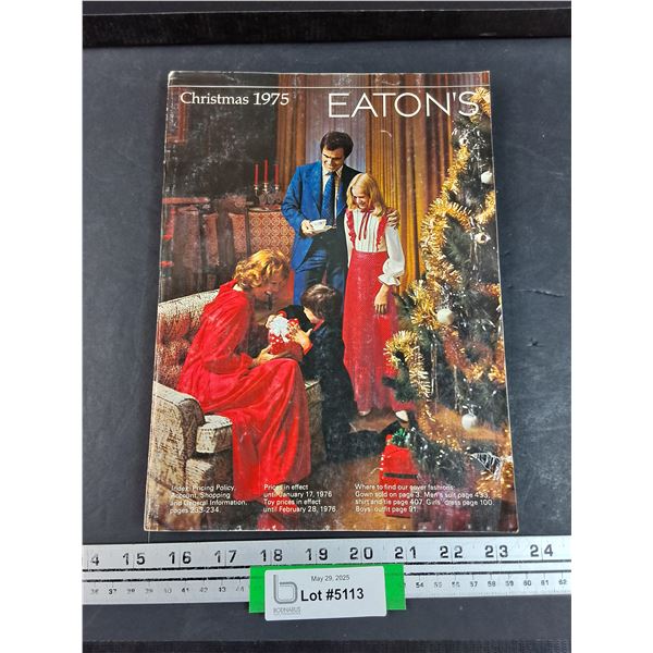 Eaton's 1975 Christmas Catalogue