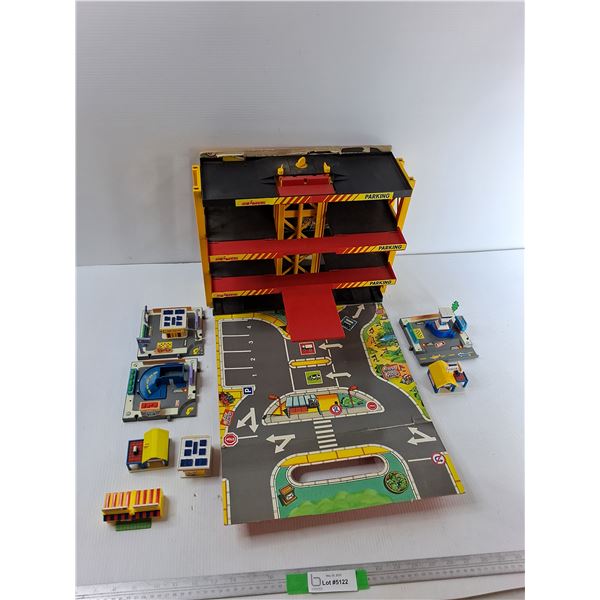 Majorette Magic City Service Playset