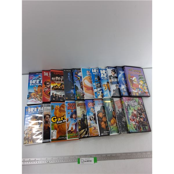 (21) Movies - Ice Age Dawn Of The Dinosaurs, Up, Wall-e, Misc