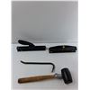 Image 4 : (2) Hole Punches, Rubber Mallet, Crowbar