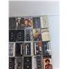 Image 6 : (60) Cassette Tapes And Basket
