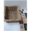 Image 8 : (60) Cassette Tapes And Basket