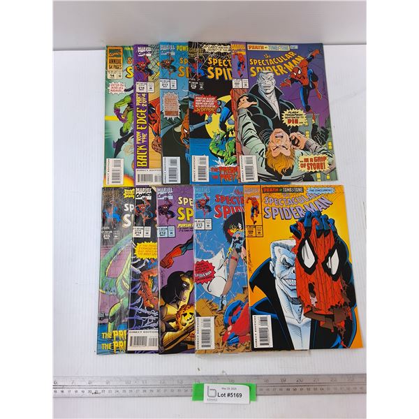 (10) Comics - Death Of Tombstone The Spectacular Spider-Man, The Spectacular Spider-Man Typoid Massa