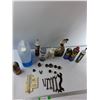 Image 1 : Assorted Items - Rubbing Alchohol, Metallic Spray Paint, WD-40, Misc - CANNOT SHIP