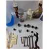 Image 3 : Assorted Items - Rubbing Alchohol, Metallic Spray Paint, WD-40, Misc - CANNOT SHIP