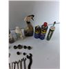 Image 4 : Assorted Items - Rubbing Alchohol, Metallic Spray Paint, WD-40, Misc - CANNOT SHIP