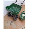 Image 4 : **(2) Scott's Lawn Fertilizer Spreaders, Hand Held & Self Push, Cannot Ship