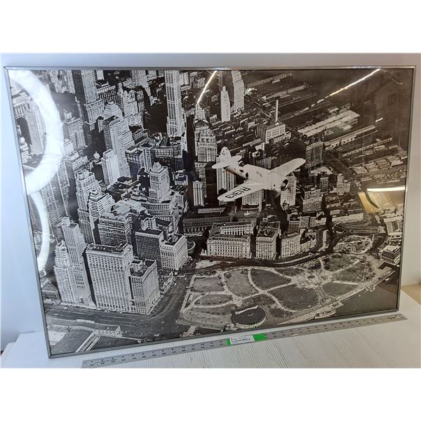 R1313 Framed Photo 39.5" x 27.5", Cannot Ship