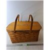 Image 1 : Woven Basket 21" x 15" x 10", As Is