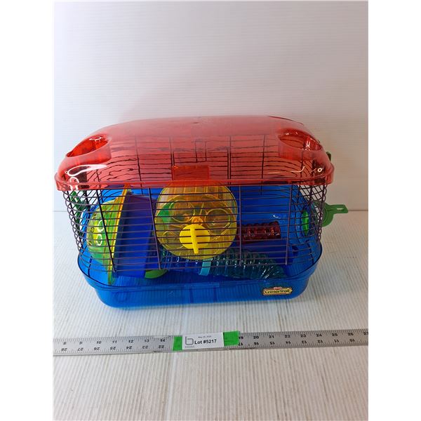 Critter Trail Hamster Cage with Accessories, As Is