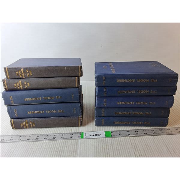 (10) Vintage The Model Engineer Books