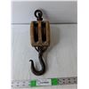 Image 1 : Vintage Double Tackle Pulley