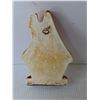 Image 2 : Ceramic Birdhouse Figurine with Hooks 7.5" Tall
