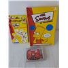 Image 2 : The Simpsons Lot- Valentines, (2) Box Calendars, Puzzle, Card Game