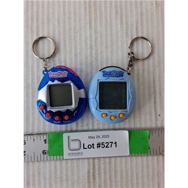 Tamagotchi Virtual Pet & 2004 Bandai Connection - as is