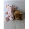 Image 3 : (4) Stuffies - Elephant, Dog, Chick