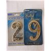 Image 2 : (14) Brass Decorative House Numbers