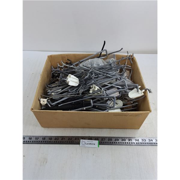 Bulk Box of Peg Board Display Arms - Pickup only