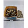 Image 1 : Bulk Box of Door Knobs & Electrical Covers - Some Vintage