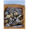 Image 2 : Bulk Box of Door Knobs & Electrical Covers - Some Vintage