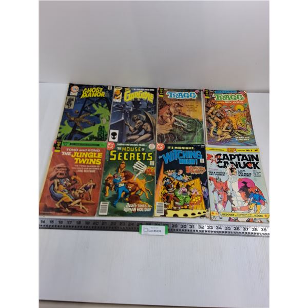 (8) Vintage Comic Books