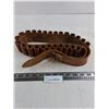 Image 1 : Vintage Leather Hunter's Cartridge Belt - Approx 36-40 Waist