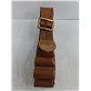 Image 3 : Vintage Leather Hunter's Cartridge Belt - Approx 36-40 Waist