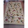 Image 1 : * 8' x 5' "Rose Pattern" Area Rug  -  PICK UP