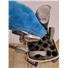 Image 2 : * Vintage Set of Assorted Right-Handed Golf Clubs with Bag & Cart - As is - Pickup Only