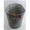 Image 2 : Vintage Sheet Metal Wash Tub 24" x 12" x 12" - Pickup Only
