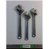 Image 1 : (3) Adjustable Wrenches