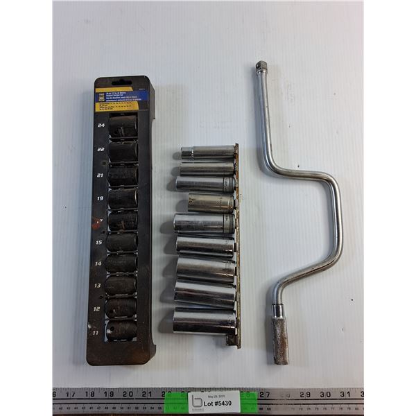 Impact Sockets and Speed Wrench