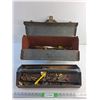 Image 1 : Vintage Tools Box with Various Tools and Hardware