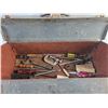 Image 2 : Vintage Tools Box with Various Tools and Hardware