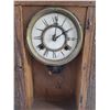 Image 2 : Antique Wooden Mantle Clock - As Is