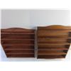 Image 2 : (2) Wooden Display Racks 17 x 13"