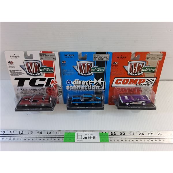 Die Cast 1971 & 1966 Dodge Charger HEMI and 1971 Plymouth HEMI Cuda