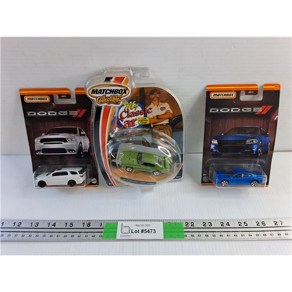 Die Cast 2018 Dodge Durango & Charger and 1970 Pontiac GTO Judge