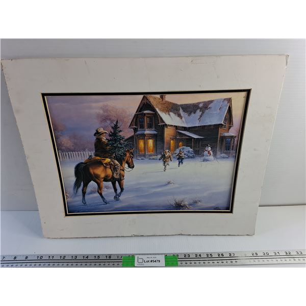 Wall Art Print 20 x 16"