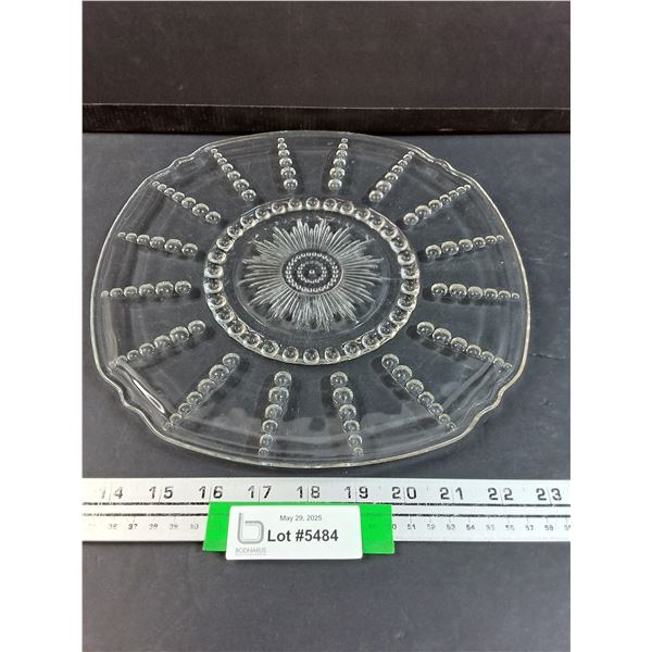 Masserini Barocco - Italian Ice Bark Pattern Serving Plate - 11" Diameter