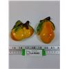 Image 1 : (2) Vintage Chalkware Fruit Decoration - 5" x 4"