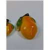 Image 2 : (2) Vintage Chalkware Fruit Decoration - 5" x 4"