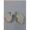 Image 4 : (2) Vintage Chalkware Fruit Decoration - 5" x 4"
