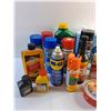 Image 2 : Various Chemicals - WD40, Black Asphalt Undercoating, Wash & Wax, Air Freshener, 2 Cycle Oil, Misc