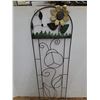 Image 3 : **Metal Yard Decor Piece, 14" x 48", Cannot Ship