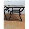 Image 4 : **(2) Patio Side Tables, Both 24" x 24" x 24", Cannot Ship