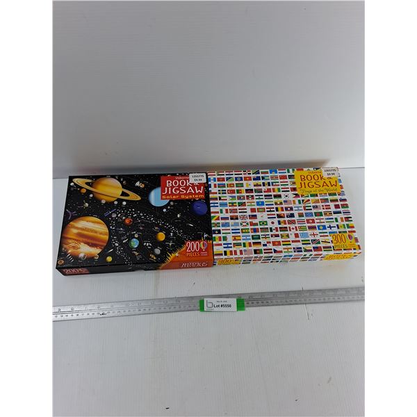 (2) Jigsaw Puzzles - As Is