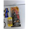 Image 3 : Assorted Items - Gas Pump, (5) Sets Drywall Anchors, 2pc Tie Down Anchors, Misc