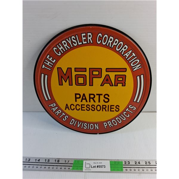 Chrysler Mopar Sign 12"